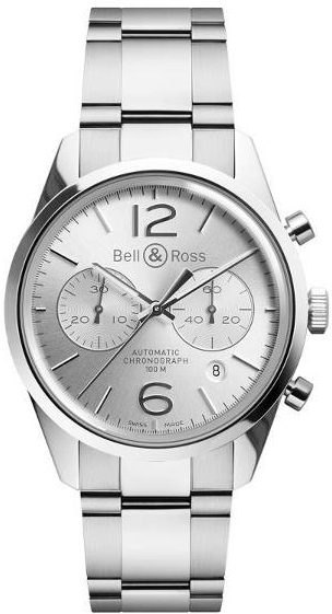 Bell & Ross Vintage BR 126 Chronograph BRG126-WH-ST/SST Replica Watch
